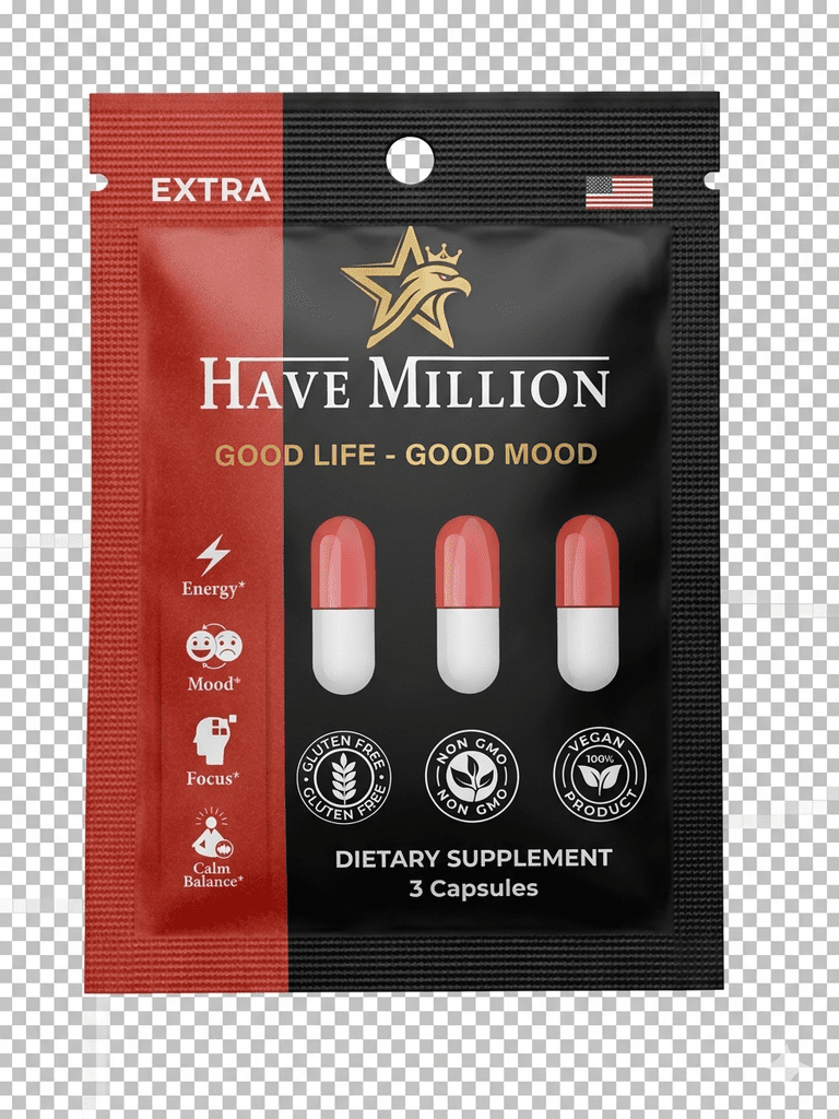 Have Million Extra — Energy, Mood & Focus (3 Capsules)