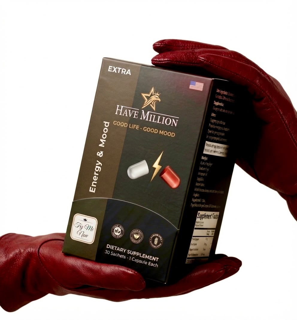 Have Million™ Energía + Ánimo
Suministro para 30 días | 1 cápsula al día