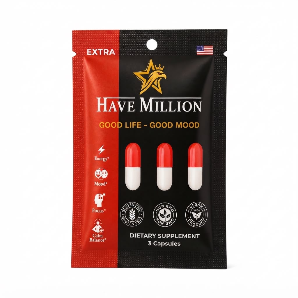 Have Million™ Advanced Performance
20-Day Supply | 3 Capsules Daily