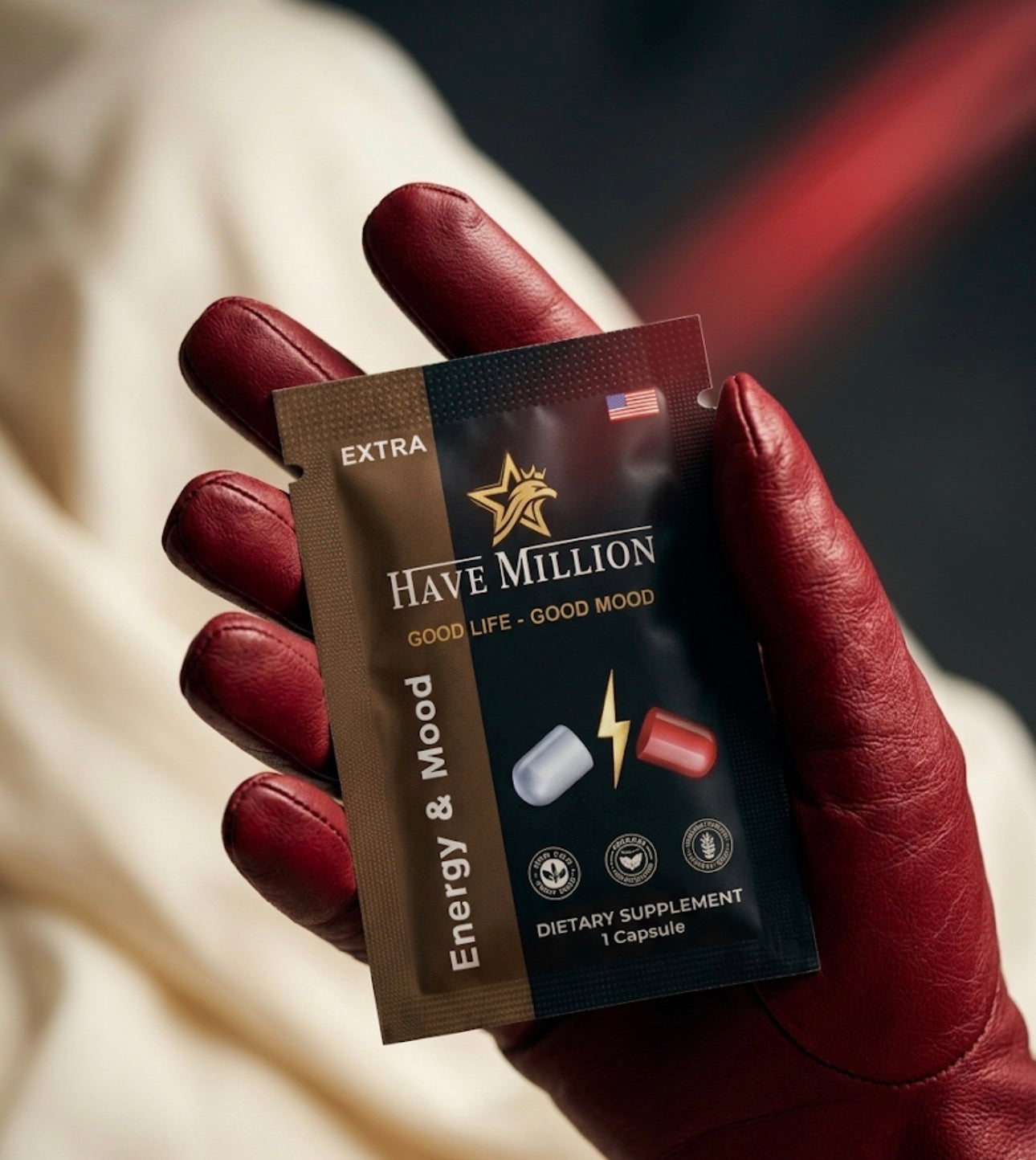 Have Million™ Energy + Mood
30-Day Supply | 1 Capsule Daily