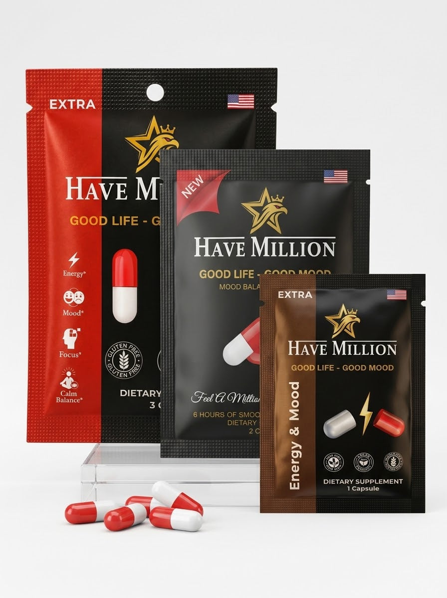 FREE SAMPLE - Have Million Mixed Trial Pack (5 Sachets) - Just Pay Shipping