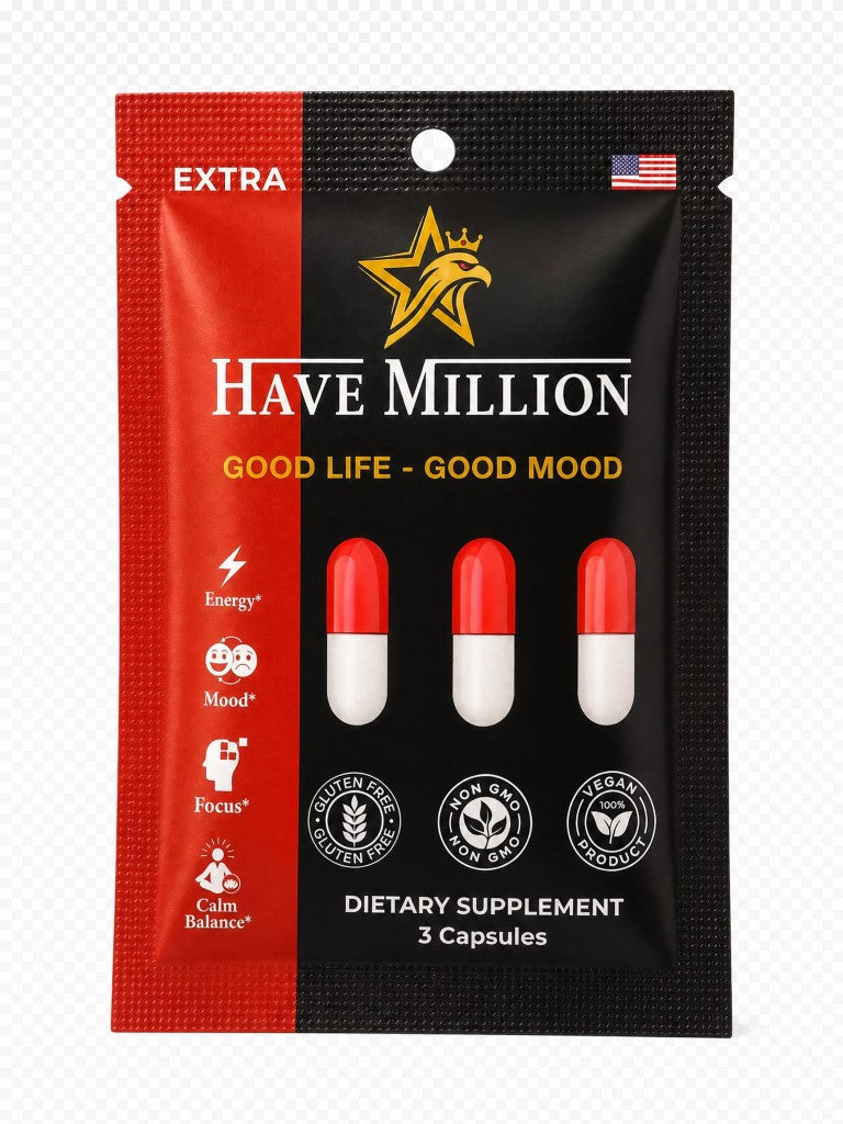 Have Million Extra — Energy & Mood Formula (1 Capsule)